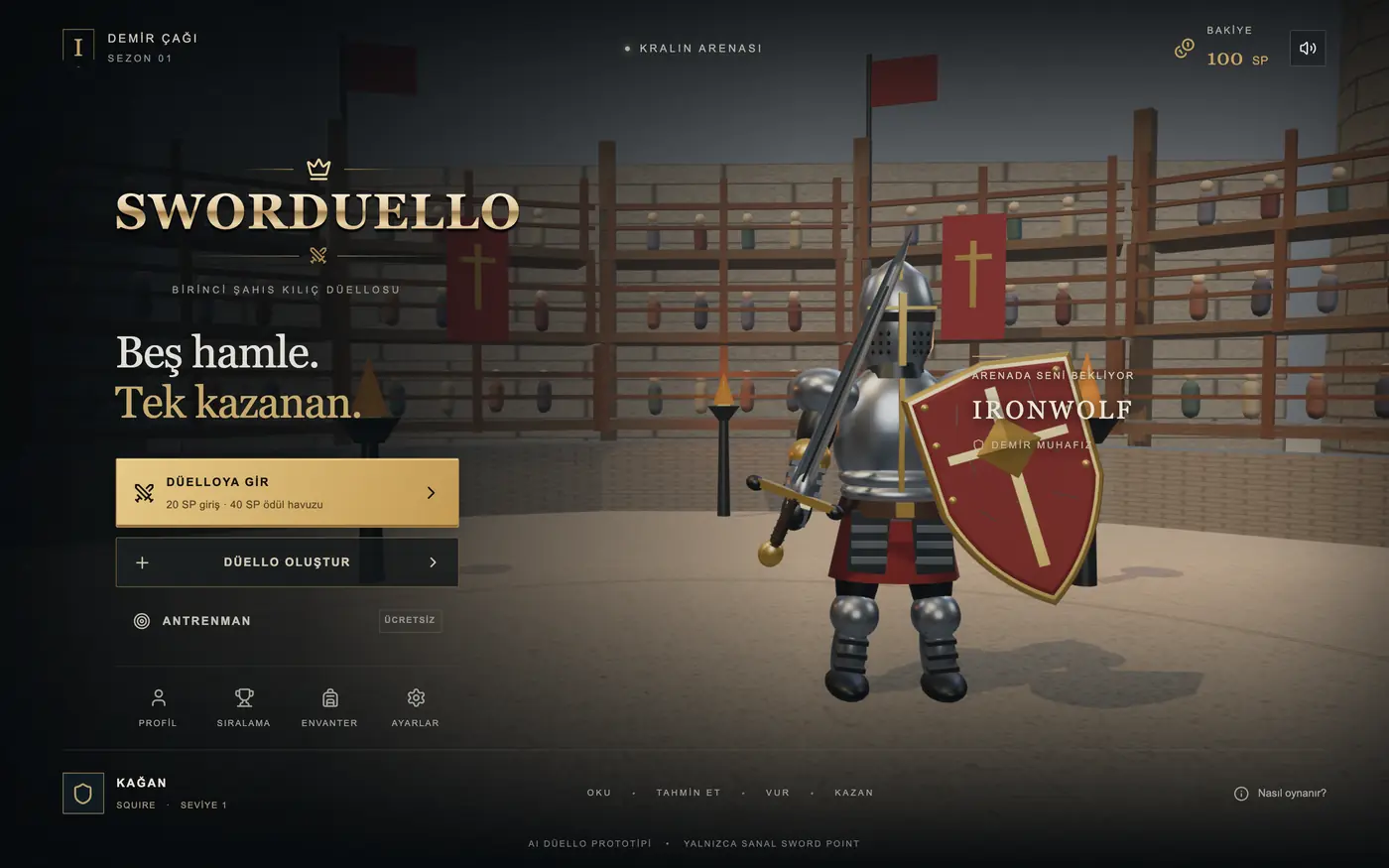 Sworduello — in-game screenshot