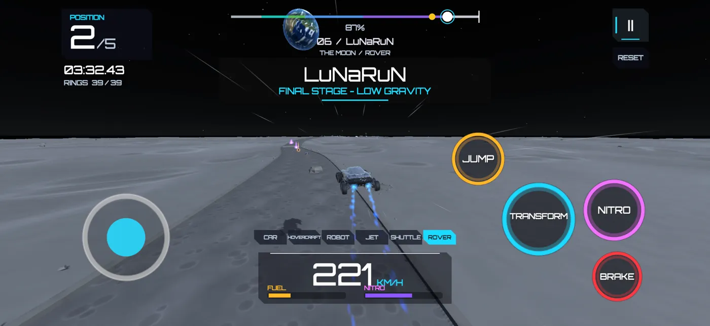 Transforace: Son etap LuNaRuN’da ay aracı